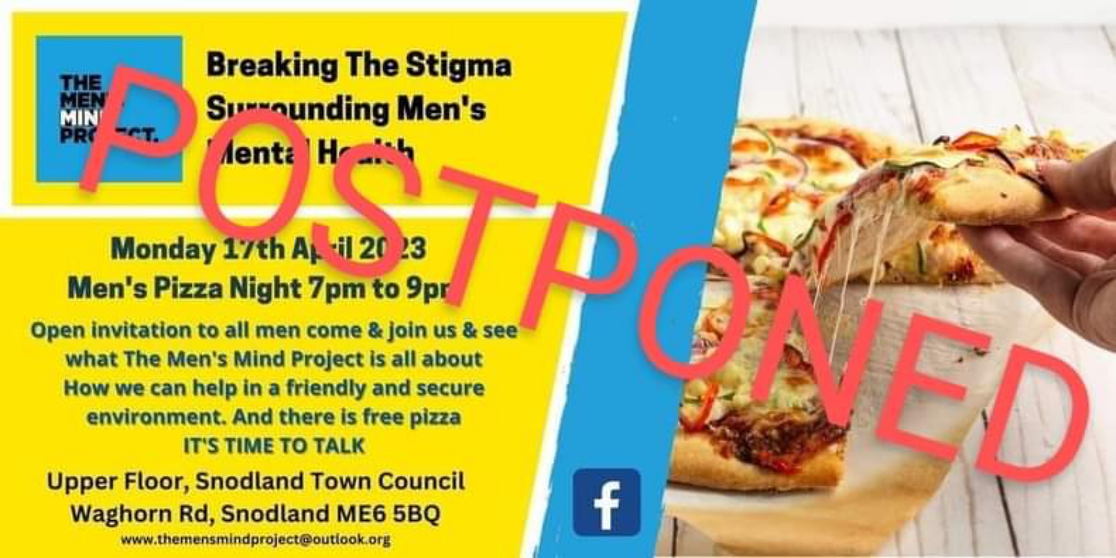 Postponed pizza night